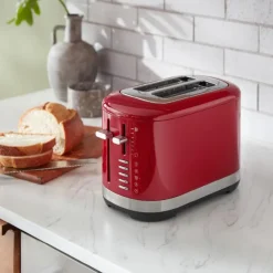 Brødrister 5KMT2109EER 2 skiver brede spor empire red