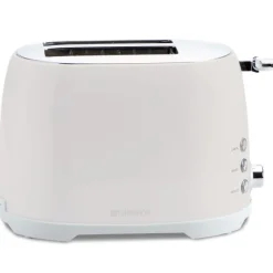 Brødrister 2 skiver creme white