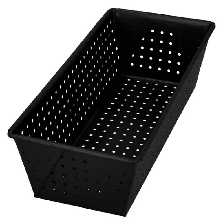Bread Buddies brødform 25 cm perforert svart