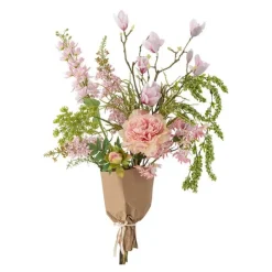 Breeze bukett kunstige blomster 138 cm rosa