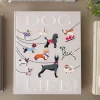 Brodert fotoalbum 33x27 cm Hund beige/multi