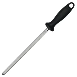 Brynestål metall 26 cm svart håndtak