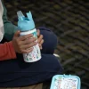 Bukkene Bruse drikkeflaske 0,4L back to school blå