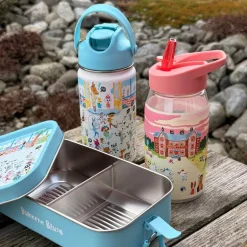 Bukkene Bruse drikkeflaske 0,4L back to school blå