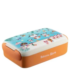 Bukkene Bruse lunsjboks 0,6L tegneserie oransje/beige