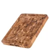 Butcher Block skjære- og serveringsbrett 42x30,5 cm teak