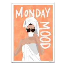ByKammille poster 30x40 cm monday mood