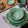 Cabbage skål kålblad 15 cm grønn