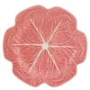 Cabbage tallerken 26,5 cm rosa