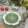 Cabbage tallerken kålblad 19 cm grønn