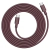 Cable 1 Bauhaus Archiv USB-C til USB-C kabel 2 m Mulberry Red
