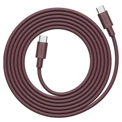 Cable 1 Bauhaus Archiv USB-C til USB-C kabel 2 m Mulberry Red