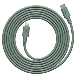 Cable 1 USB-C til Lightning kabel 2 m Oak Green