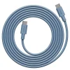 Cable 1 USB-C til USB-C kabel 2 m Shark Blue