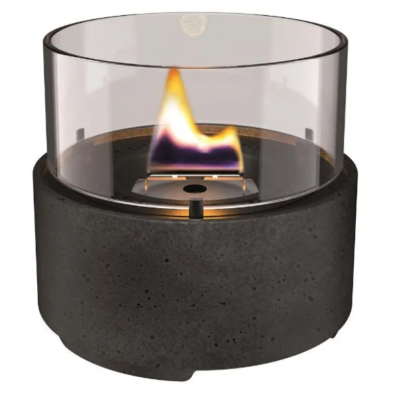 Café lykt 14 cm svart
