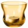 Calabas telyslykt Ø8,5 cm amber