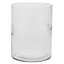 Carla vase 16,5 cm klar