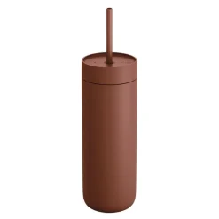 Carter Cold Desert Capsule tumbler med sugerør 590 ml sienna