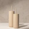Carter Cold Desert Capsule tumbler med sugerør 590 ml sand dune