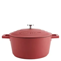Cast Aluminium gryte 4L rød