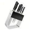 Century knivblokk med kniver 7 deler svart