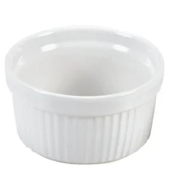 Ceramica mini ildfast form 9x5,2 cm hvit
