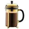 Chambord presskanne 12 kopper 1,5L gull