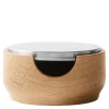 Champagne bordsriver 10x5,3 cm eik