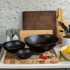 Chef Collection wokpanne støpejern 32 cm