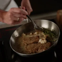 Chef Ørjan stekepanne 28 cm børstet stål