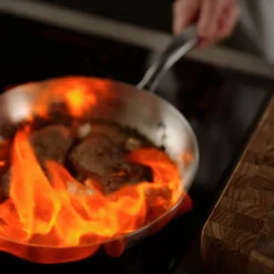 Chef Ørjan stekepanne 24 cm børstet stål