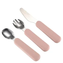 Chic Kids barnebestikk 3 deler rosa