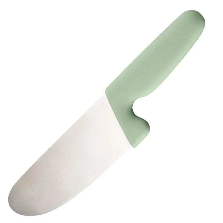 Chic Kids barnekniv 11 cm grønn