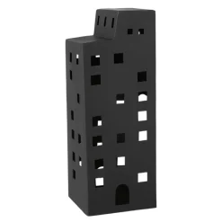 Christmas Chic lyslykt 30,5 cm svart