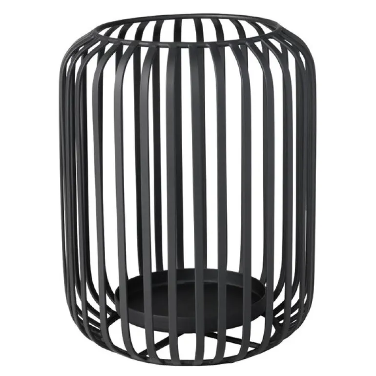 Christmas Chic lyslykt 22,5 cm svart