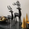 Christmas Chic Rådyr 44 cm svart