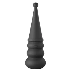 Christmas Chic snømann 25,5 cm svart
