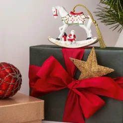 Christmas Classic juletrepynt gyngehest 10 cm