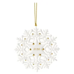 Christmas Classic ornament snøflak 2026 gull