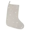 Christmas Fable julestrømpe 45 cm sand