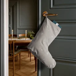 Christmas Fable julestrømpe 45 cm sand