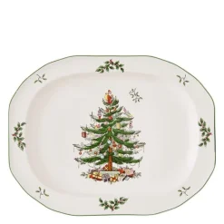 Christmas Tree serveringsfat ovalt 35 cm