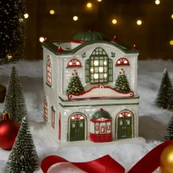 Christmas Tree teater LED lykt 14,5x12,8x12 cm