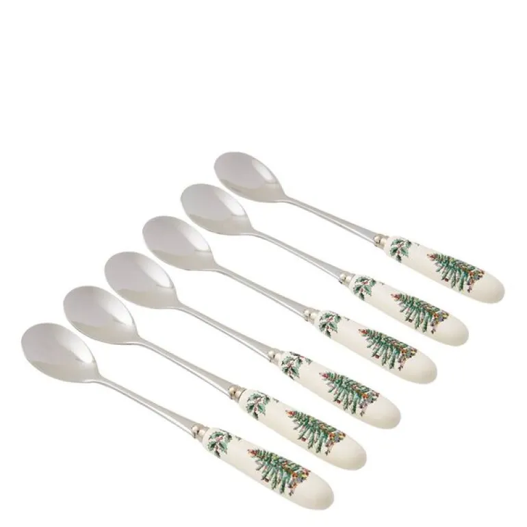 Christmas Tree teskjeer 15 cm 6 stk