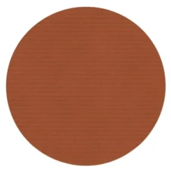 Circle Corduroy glassbrikke 10 cm Rust