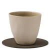 Circle Nupo glassbrikke 10 cm caviar