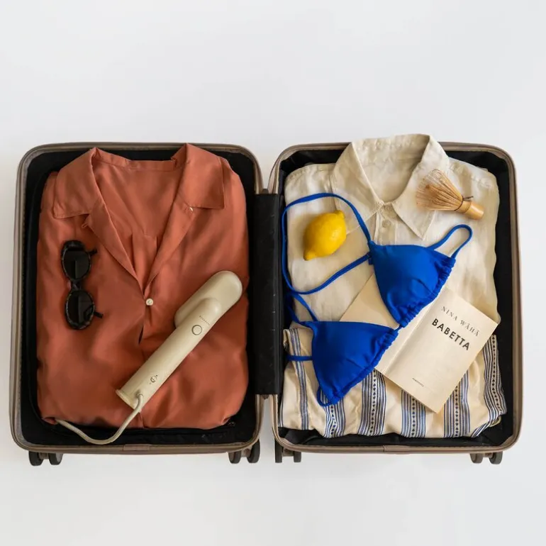 Cirrus Lite reise tøydamper/steamer sand