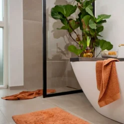 Classic badehåndkle 70x140 cm mandarin