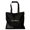 Classic bag nylon med glidelås 40x18 cm svart
