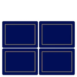 Classic bordbrikke 40x30 cm 4 stk midnatt